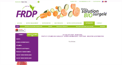 Desktop Screenshot of legumes-fruits-surgeles-biologiques.com